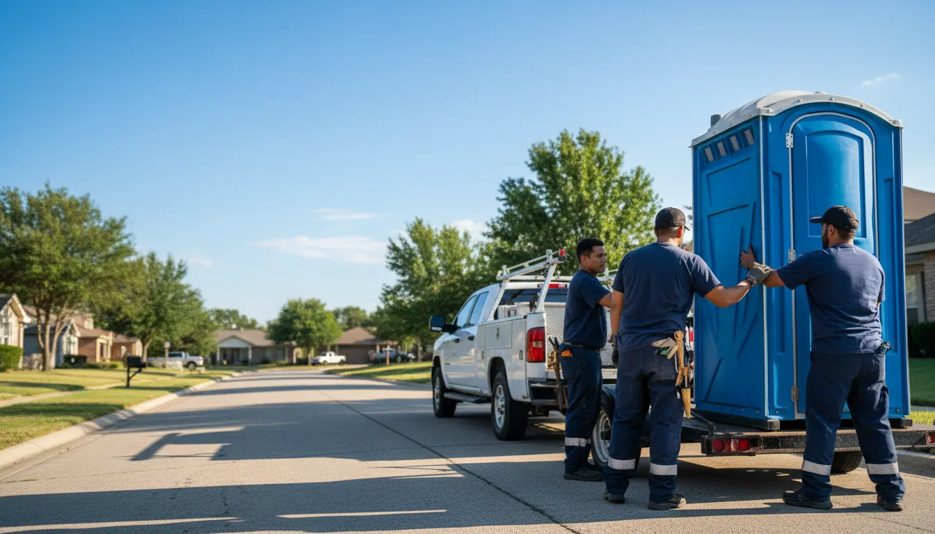 Portable Toilet Rental in Pinckneyville, IL near me